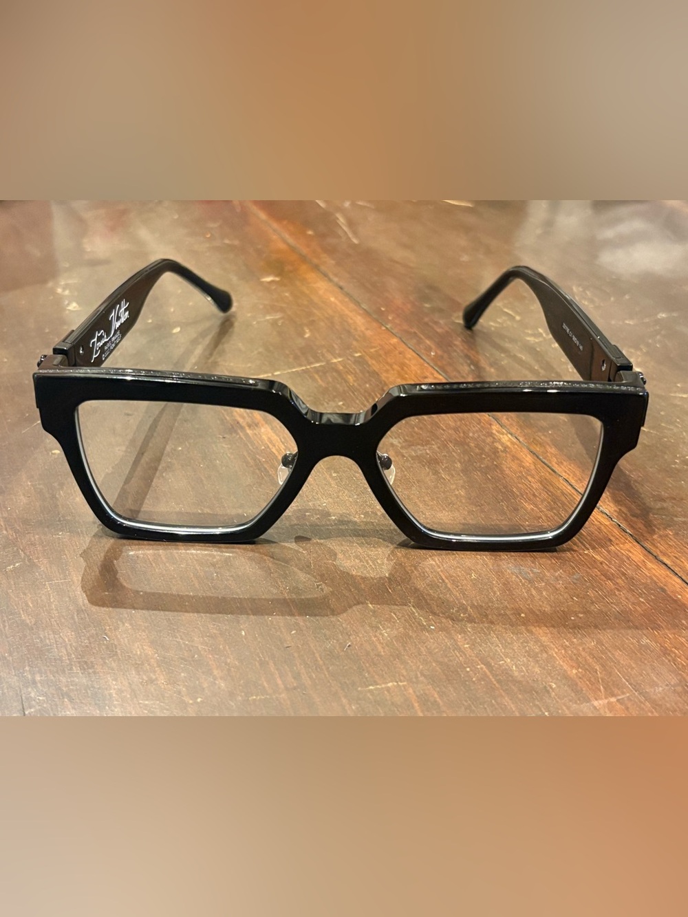 Louis Vuitton 1.1 Clear Millionaires Sunglasses Black/Transparent - Picture 8 of 11